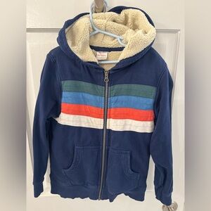 Hanna Andersson zip up hoodies in size 6-7